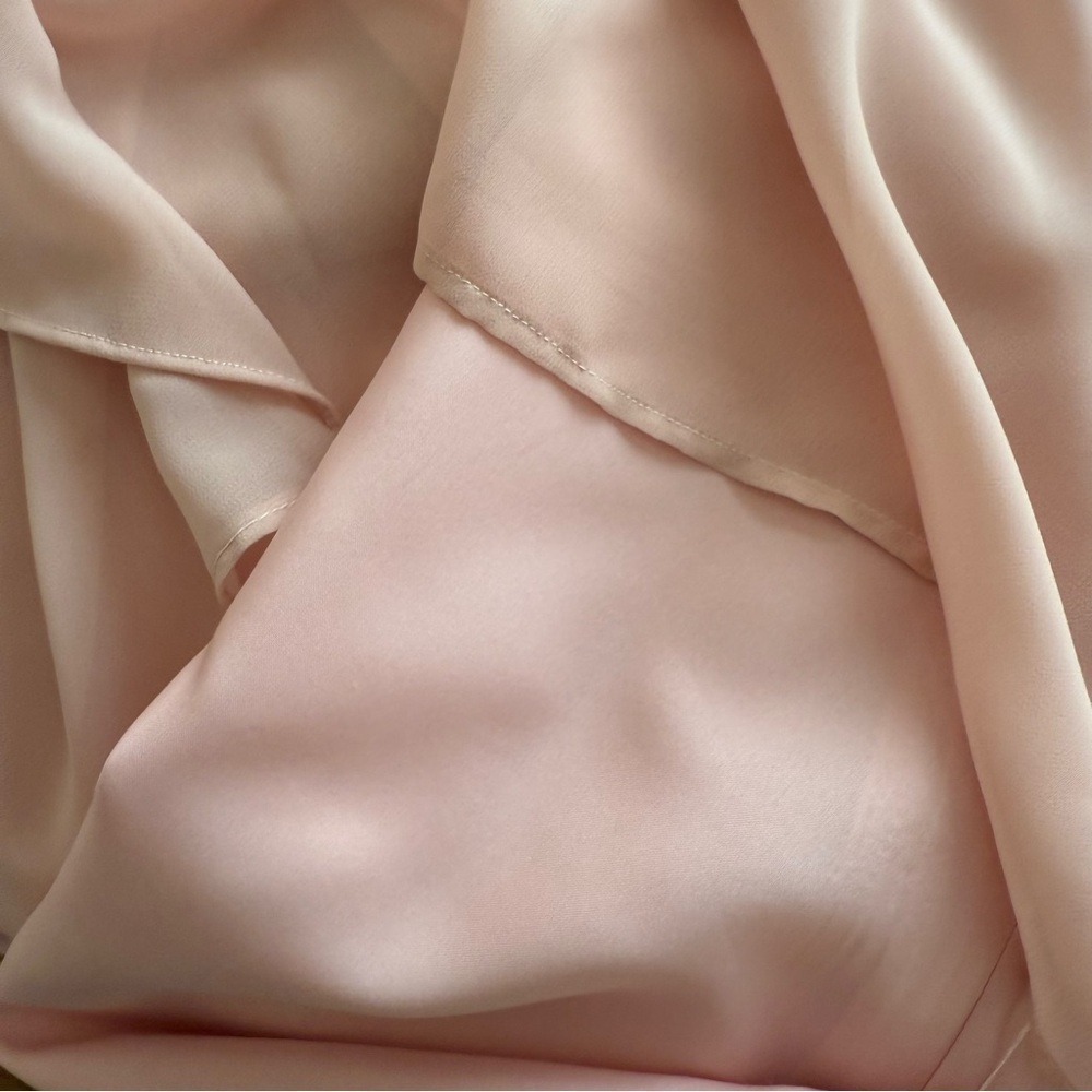 Christina Wu Rose Chiffon Formal Dress Size 12 | Bridesmaid Wedding Guest - Picture 10 of 15